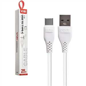 کابل شارژ تایپ سی VABI CA27 25CM پاوربانک