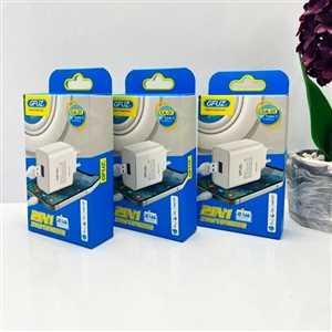 شارژر دیواری فست جیفیوز GFUZ GA-01 12W + کابل TYPE C