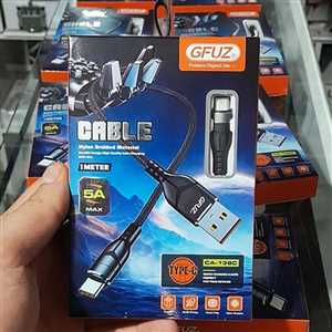 کابل شارژ TYPE C جیفیوز GFUZ CA-138C 1M 5A