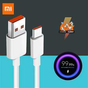 کابل شارژ TYPEC مدل CABLE TYPE C 1M 6A TURBO MI