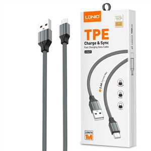 کابل شارژ میکرو الدینیو LDNIO LS441 2.4A 1M