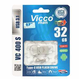 فلش ویکو 32 گیگابایت VICCO VC400S USB 3.1 32G - OTG TYPEC