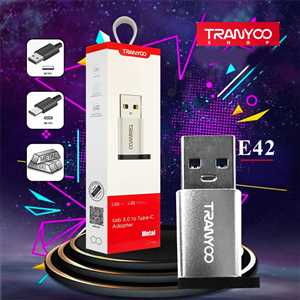 تبدیل TRANYOO T-E42 Type-C To USB
