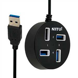 هاب 4 پورت Nitu NT-HUB01 USB 3.0 