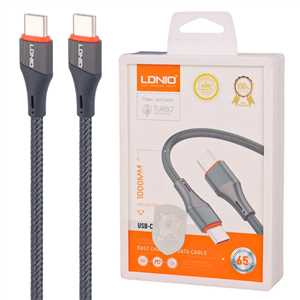 کابل شارژ الدینیو LDNIO LC631C Type-C to Type-C 1M 65W