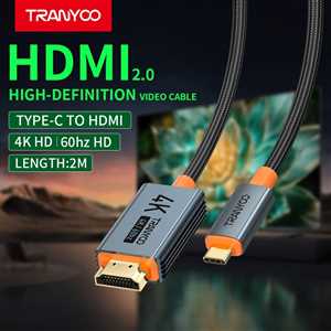 کابل TYPEC به HDMI ترانیو (TYPEC TO HDMI TRANYOO T-GT3 2M)