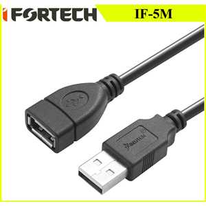 کابل افزایش USB آیفورتک IFORTECH USB CABLE 5M
