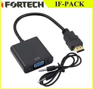 تبدیل HDMI به VGA آی فورتک با خروجی صدا