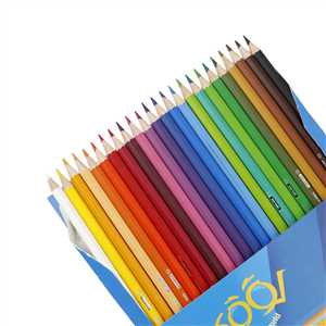 مداد رنگی 24 رنگ لوکی Coloring World