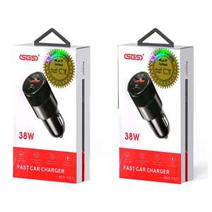 شارژر فندکی SGS-CC7 QC3.0 PD 38W