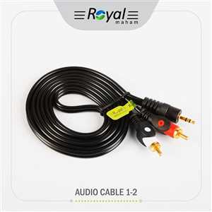 کابل 1 به 2 صدا رویال ROYAL AUDIO CABLE 1*2 1.5M