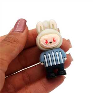 آویز و جاکلیدی لبوبو راه راه سیلیکونی