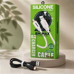 کابل شارژ میکرو SILICONE BM-100 1M 6A