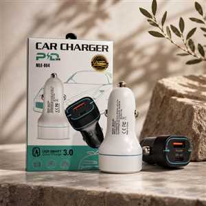 شارژر فندکی MLE-004 QC3.0 PD 38W