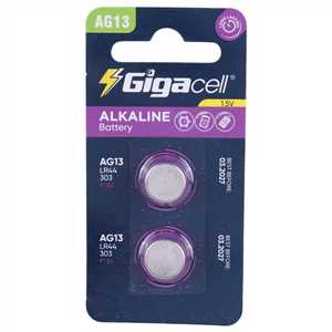 باتری سکه ای گیگاسل Gigacell Alkaline AG13