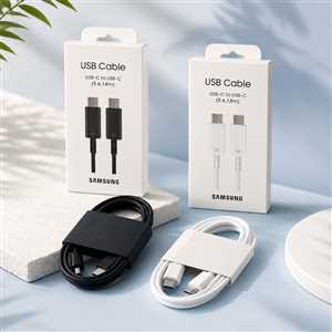 کابل شارژ  CHARGING CABLE SAMSUNG Type-C to Type-C 1.8M 5A
