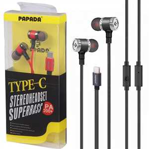 هندزفری PAPADA PA200 TYPE C