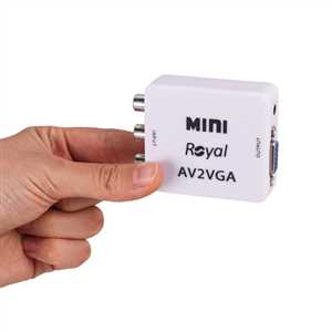 تبدیل AV به VGA رویال ( AV TO VGA ROYAL RC-330)