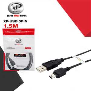 کابل MINI USB اکس پی XP 1.5M / کابل ذوزنقه