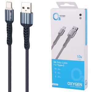 کابل شارژ TYPE C اکسیژن OXYGEN LX-7 1M 5A
