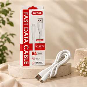 کابل شارژ میکرو CYNCO CY-01-V8 1M 6A