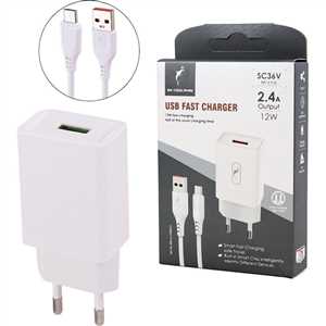 شارژر دلفین SKY DOLPHIN SC36V 12W + کابل میکرو
