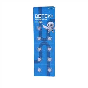 باتری سکه ای آلکالین دیتکس DETEX ALKALINE AG3