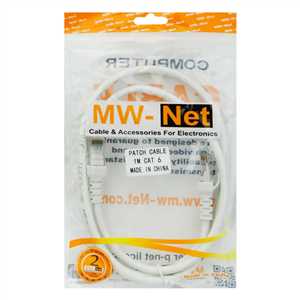 کابل شبکه ام وی نت MW-NET CAT6 1M
