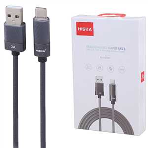 کابل شارژ TYPE C هیسکا HISKA LX-821AC 1M 3A