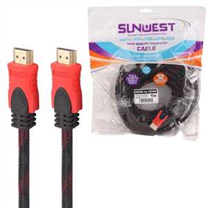 کابل HDMI سان وست HDMI SUNWEST 10M