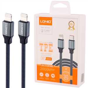 کابل شارژ LDNIO Type-C to Lightning LC442I 2M