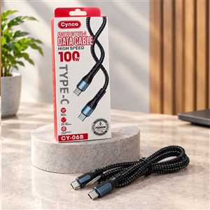 کابل شارژ CYNCO CY-06B Type-C to Type-C 1M 100W