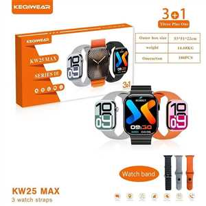 ساعت هوشمند SMART WATCH KEQIWEAR KW25MAX - بدون گارانتی