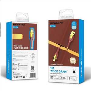 کابل شارژ میکرو کینگ استار KINGSTAR K217A 1M 30W