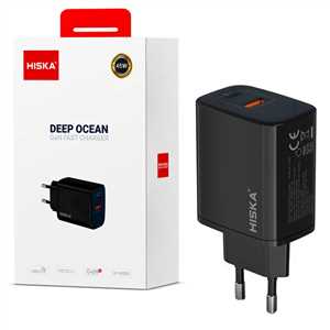شارژر دیواری هیسکا HISKA H-145EU 45W GAN