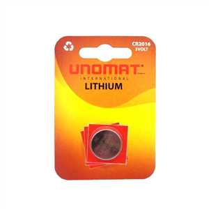 باتری سکه ای UNOMAT CR2016