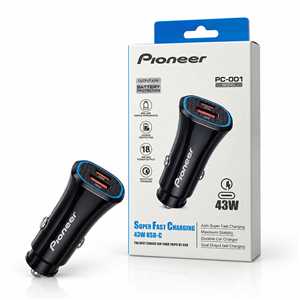 شارژر فندکی پایونیر PIONEER PC-001 43W