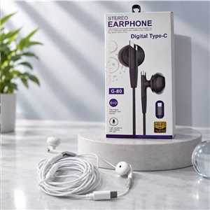 هندزفری EARPHONE G-80 TYPE C