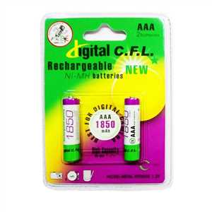 باتری نیم قلم شارژی CFL 1850