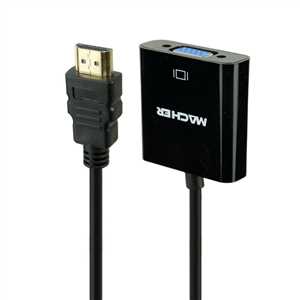 تبدیل HDMI به VGA با خروجی صدا (HDMI TO VGA MACHER MR-206)