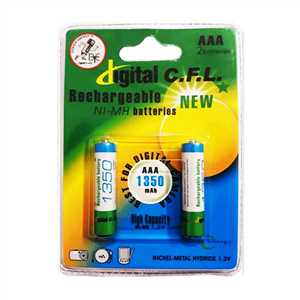 باطری نیم قلم شارژی CFL 1350