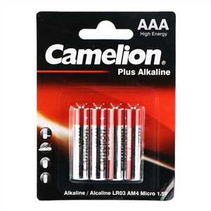 باتری نیم قلم CAMELION PLUS ALKALINE - بسته 4 عددی