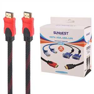 کابل HDMI سان وست HDMI SUNWEST 20M