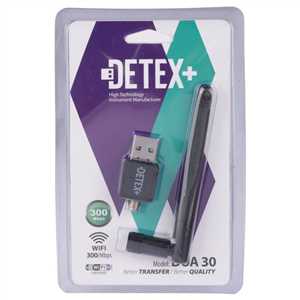 کارت شبکه دیتکس DETEX DUA 30 300MBPS آنتن کوتاه
