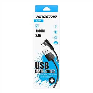 کابل میکرو کینگ استار KINGSTAR K80A 110CM 2.1A