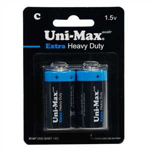 باتری متوسط Uni-Max Extra Heavy Duty-باتری C