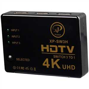 سوییچ 3 پورت HDMI ایکس پی XP-SW3S