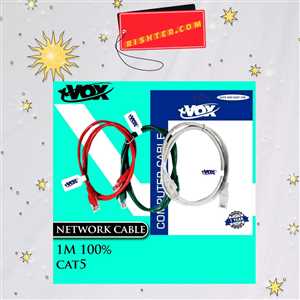 کابل شبکه X-VOX CAT5 1M