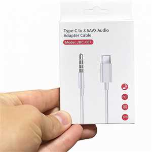 کابل تبدیل TYPE-C به جک 3.5 میلی متری (TYPE-C TO 3.5 AUX JBC-007)
