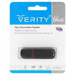 فلش وریتی 64 گیگا بایت VERITY V714 64G U:3